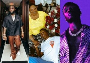 Davido Expresses Sympathy To Wizkid For Losing Her Mother